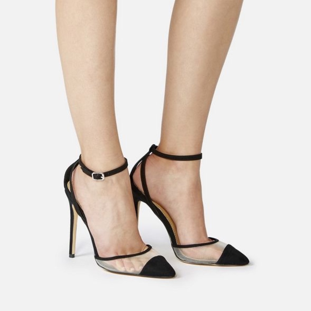 JustFab Prima Mesh Pumps